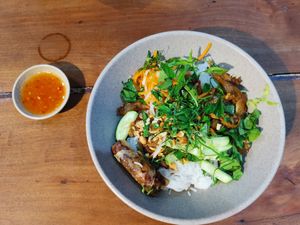 Bun Cha Ram at Ẩm Thực Chay BỒ ĐỀ SAO in Nha Trang