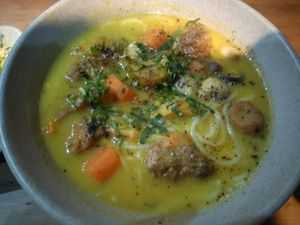 curry noodles at Ẩm Thực Chay BỒ ĐỀ SAO in Nha Trang