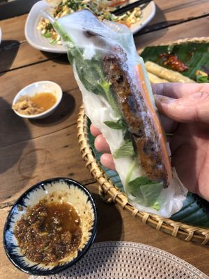i rolled this up  at Ẩm Thực Chay BỒ ĐỀ SAO in Nha Trang