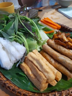 2nd day. Food from the menu at Ẩm Thực Chay BỒ ĐỀ SAO in Nha Trang