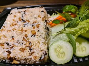 Fried rice with salad at Ẩm Thực Chay BỒ ĐỀ SAO in Nha Trang