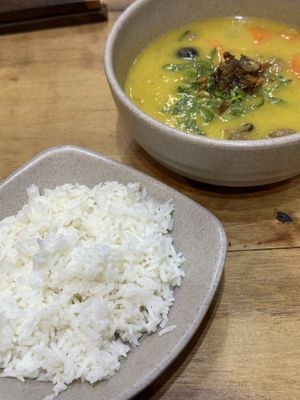 Curry with rice  at Ẩm Thực Chay BỒ ĐỀ SAO in Nha Trang