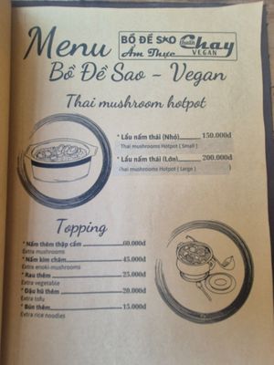  at Ẩm Thực Chay BỒ ĐỀ SAO in Nha Trang