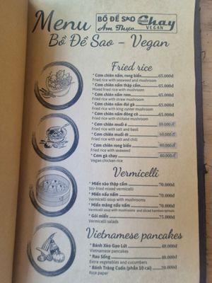  at Ẩm Thực Chay BỒ ĐỀ SAO in Nha Trang