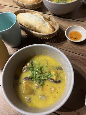 Curry with bread   at Ẩm Thực Chay BỒ ĐỀ SAO in Nha Trang