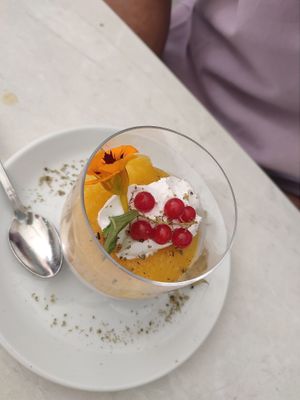 pana cota vegan at Landgasthof Löwen in Aitrach