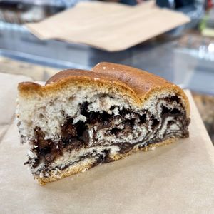 Slice of vegan Babka, $4.90 #Veganuary at Michaeli Bakery - Upper East Side in New York City