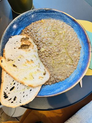 Lentil soup   at Verso Coffice Catania in Catania