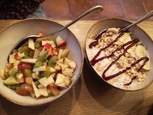 Vegan Breakfast at Steinhaus1718 - Hotel in Budingen