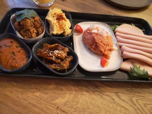 Vegan Breakfast at Steinhaus1718 - Hotel in Budingen