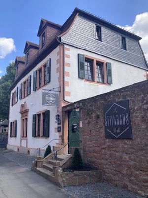 Das Hotel Steinhaus 1718 ist komplett vegan.  at Steinhaus1718 - Hotel in Budingen