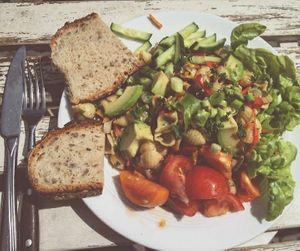 Pasta Salad at Tante Suse in Kiel