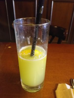 Pineapple lemonade at Toulouse in Cluj-napoca