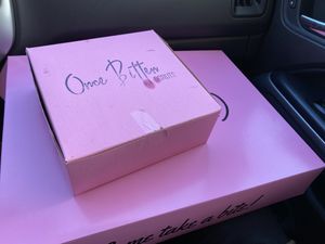 Cute packaging   at Once Bitten Donuts in Red Bank