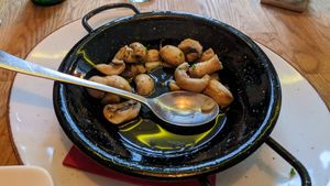 Mushrooms at Der Kleine Spanier in Heidelberg