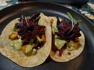 Tacos, loved the crunch. at Corella in Braddon