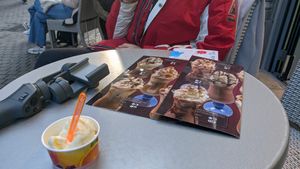  at Gelati caffè bar in Heidelberg