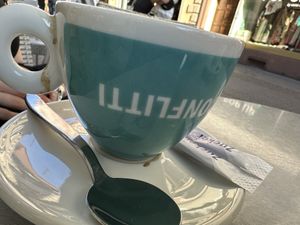 coffee  at Gelati caffè bar in Heidelberg