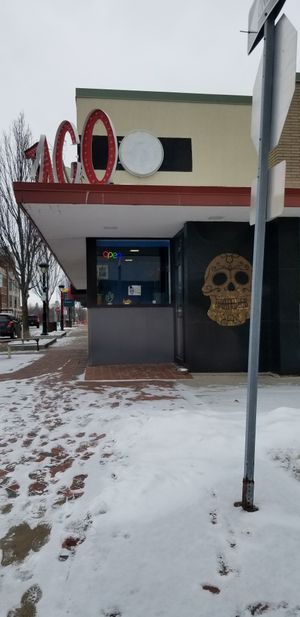 Entrance at Proper Taco in Midland