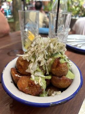 Delicious potatoes  at La Cabana in South Fremantle