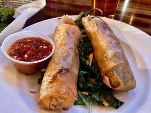 Vegan Lumpia  at ALULU Brewery and Pub in Chicago