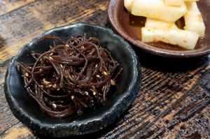 side dishes that come with a meal set at Kkot Bape Pida - 꽃 밥에 피다 A Flower Blossom on the Rice in Seoul