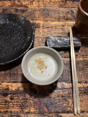 Potato soupe  at Kkot Bape Pida - 꽃 밥에 피다 A Flower Blossom on the Rice in Seoul