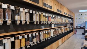 Dispensers at OUNI - Dudelange in Luxembourg City