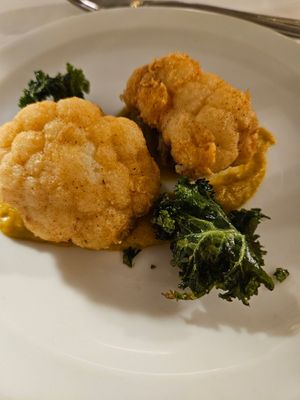 Cauliflower Katsu at The Blue Anchor in Feering