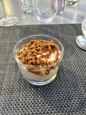 Vegan lotus cheesecakee  at Terrassa in Amarante