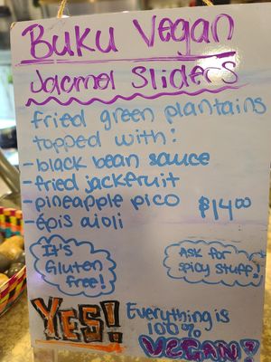  at Buku Vegan - Pop Up in Winter Garden