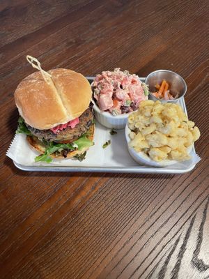 Burger  at Buku Vegan - Pop Up in Winter Garden