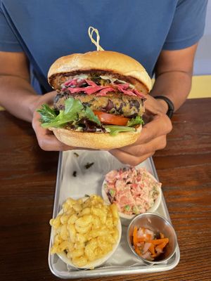 Burger  at Buku Vegan - Pop Up in Winter Garden