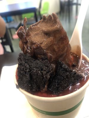 Ate a few bites before remembering to take a picture  at MÜ in San Juan