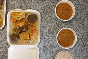 Mafe Vegan delivery  at Green Carbon Queen in Playa Del Carmen