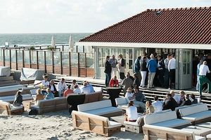 The outside at Beachclub The Sunset in Ameland
