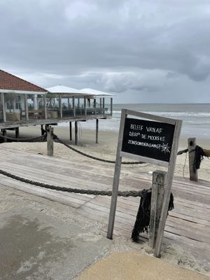 Outside  at Beachclub The Sunset in Ameland