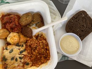 Mixed plate  at Alhambra in Milan