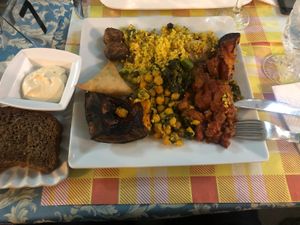 Very good food and fresh  at Alhambra in Milan