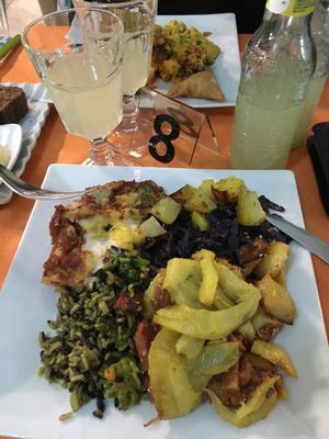 lasagne and much more at Alhambra in Milan