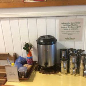 Tea at Maha Mantra in Sao Paulo