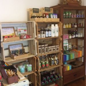 Products sold at Maha Mantra in Sao Paulo