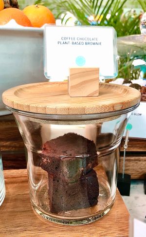 Vegan brownie at Common Grounds - JBR in Dubai