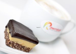 Nanaimo Bar at Rawmbas in Nanaimo