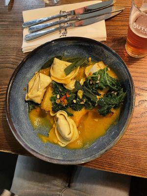 Squash and sage tortellini   at Bear Inn in Cirencester
