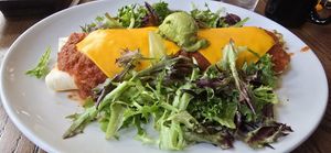 Vegan Breakfast Burrito - delicious! at Epic Egg in Cheyenne