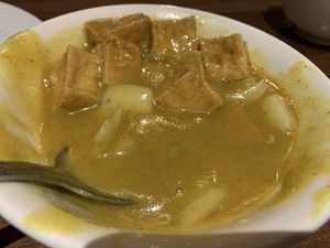 Tofu curry   at Peking Garden in Stockton-on-tees