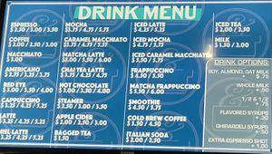 Drinks  at Studio Pizza in Hancock