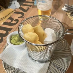 Yuca frita  at El Arepazo in Sevilla