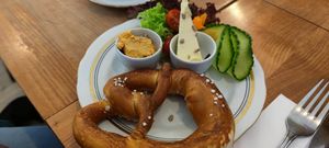 Small salty breakfast at Tattoo-Café Peckerl in Dresden